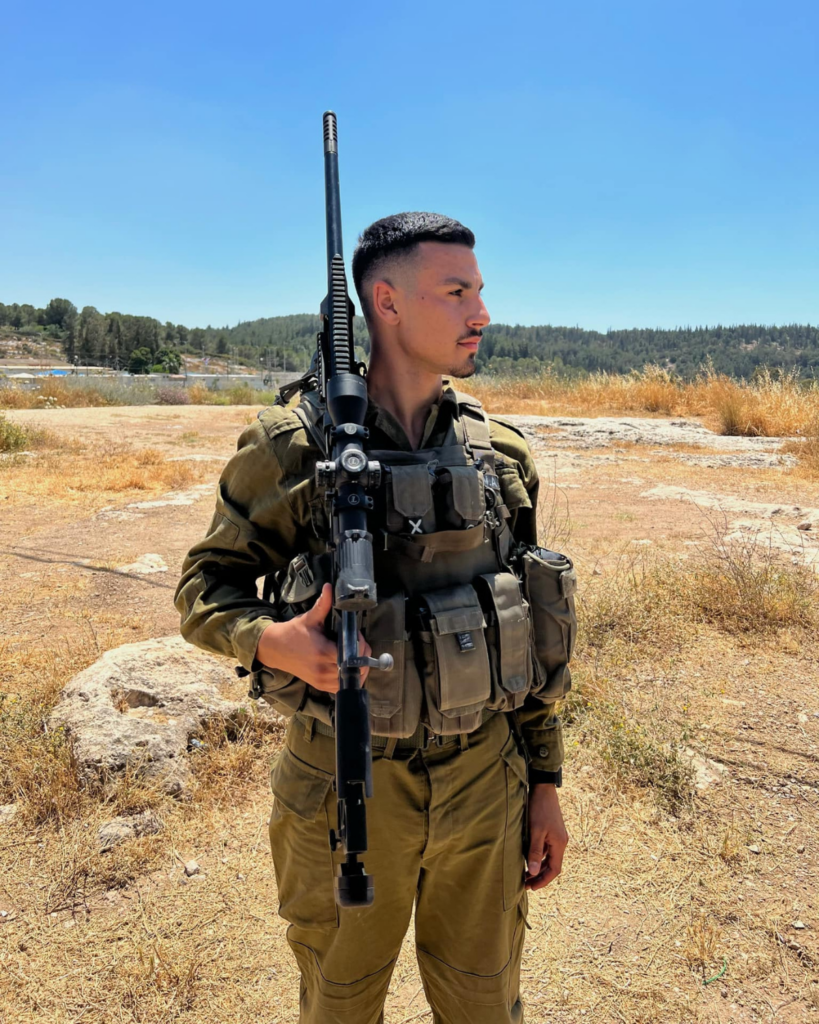 Noam Yossef Abu z”l, who was killed in combat last week in Gaza at just 20 years old